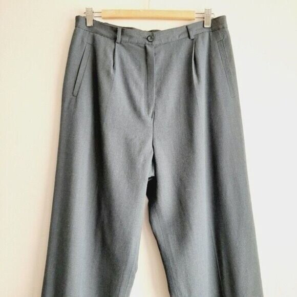 NYGARD Collection Classic Dress Pants Navy Petites Sz 14 - Picture 3 of 11